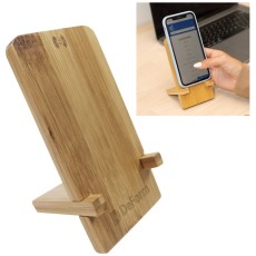 Bamboo Wireless Charger Phone Stand