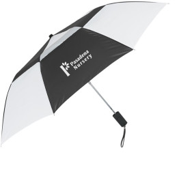 44" Arc Telescopic Folding Vented Umbrella