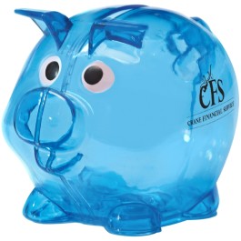 Mini Plastic Piggy Bank