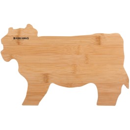 Bamboo Cow Cutting Board
