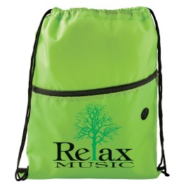 Insulated Zippered Drawstring Sportspack