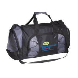 Printed Diamond Duffel Bag