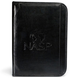 Custom Logo Vintage Leather E-Padfolio