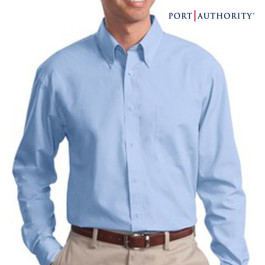 Port Authority Long Sleeve Value Poplin Shirt