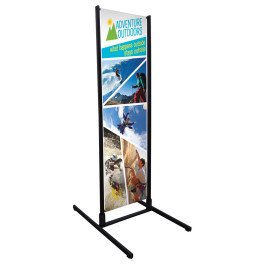 Dual Track Banner Display