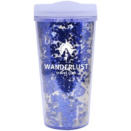 17 oz. Glamour Glitter Tumbler