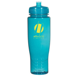 Full Color 28 oz. Poly-Clean Plastic Bottle
