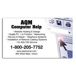 30mil Full Color Printed Business Card Magnet