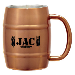 14 oz. Moscow Mule Barrel Mug