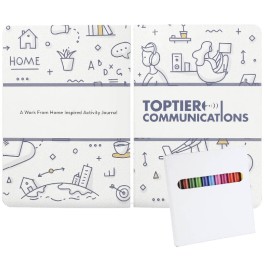 5" x 7" Color At Home Coloring Journal Bundle Set
