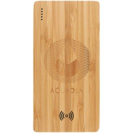 Plank 5000 mAh Bamboo Wireless Power Bank