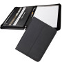Customized Letter Size Zippered Padfolio - Open - Unprinted