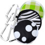 Monogrammed Printed Coin Pouch