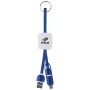 Slide Charging Cables on Key Ring