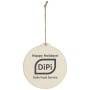 Wood Ornament - Circle