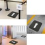 17" X 17" Directional Floor Mat