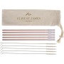 5- Pack Park Avenue Stainless Straw Kit With Cotton Pouch