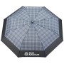 42" Recycled Pet Auto Open Plaid Folding Umbrella