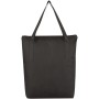 Crosshatch Non-Wowen Zippered Tote Bag