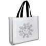 Reflective Coloring Tote Bag with Crayons