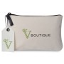 Avery Cotton Zippered Pouch