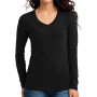 District Juniors The Concert Tee Long Sleeve V-Neck