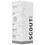 H2go Scout - Powder 16.9 oz. Double Wall 18/8 Stainless Steel Thermal Bottle 