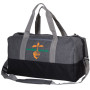 Imprinted Strand Snow Canvas Duffel Bag