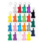 Monogrammed No.1 Flexible Key Tag