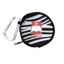 Monogrammed Printed Coin Pouch