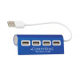 4-Port Aluminum Wave USB Hub