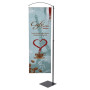 Curved Cantilever Display Banner