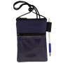 Zippered Pocket Badge Holder