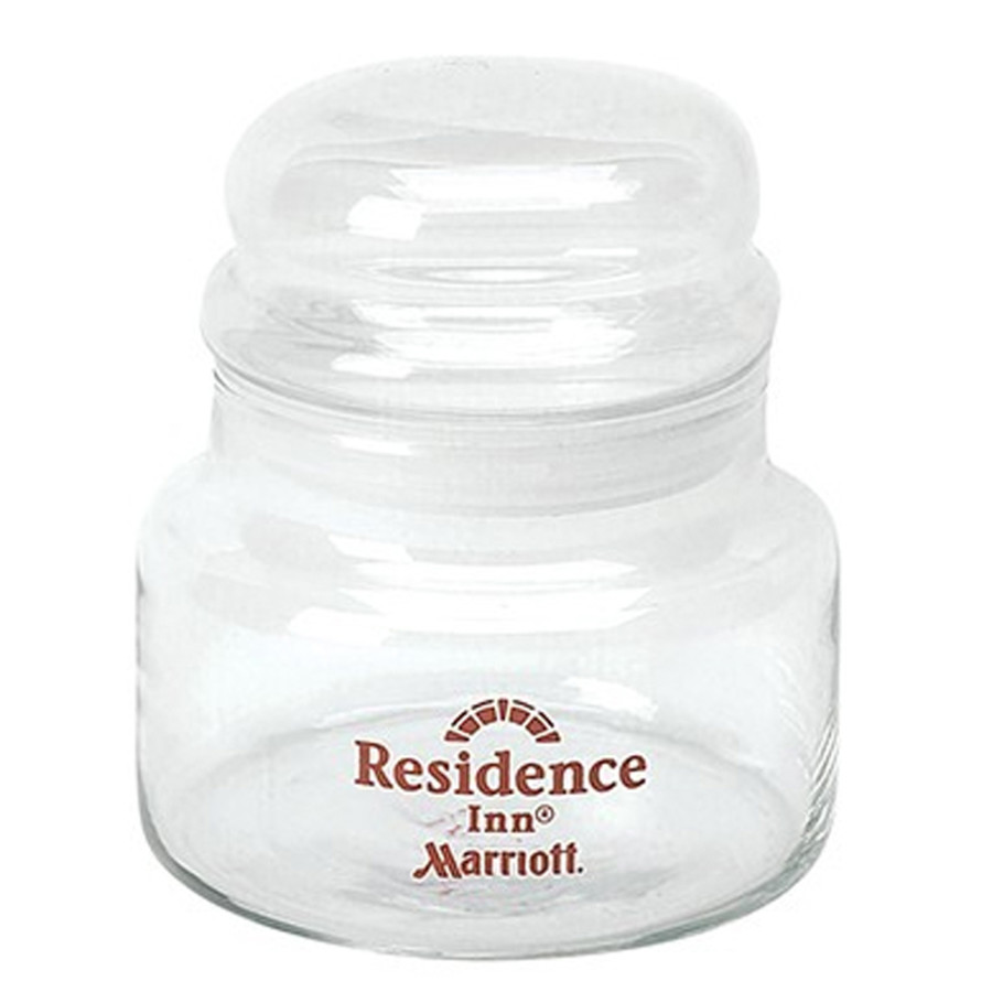 Glass Storage Jar With Lid 