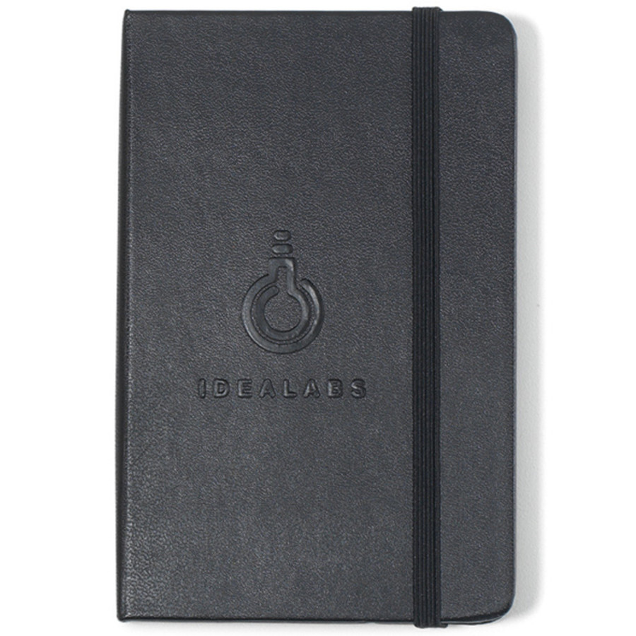 Moleskine Imprinted Hard Cover Plain Pocket Notebook