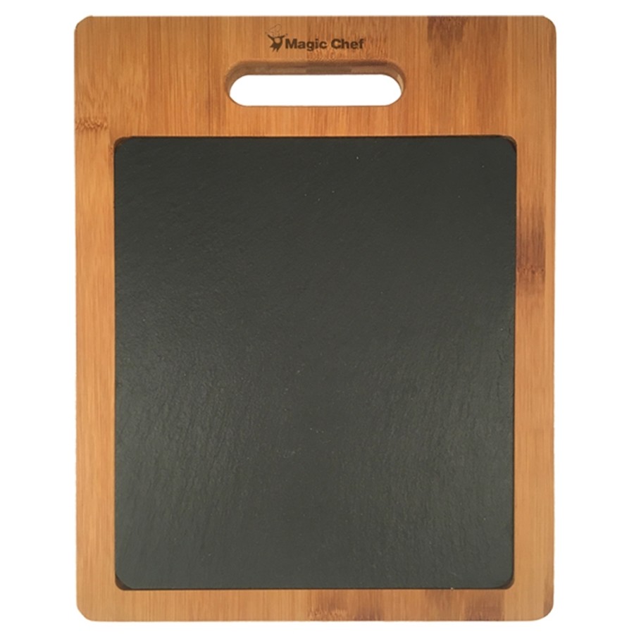 Bamboo Cutting Board with Slate Insert