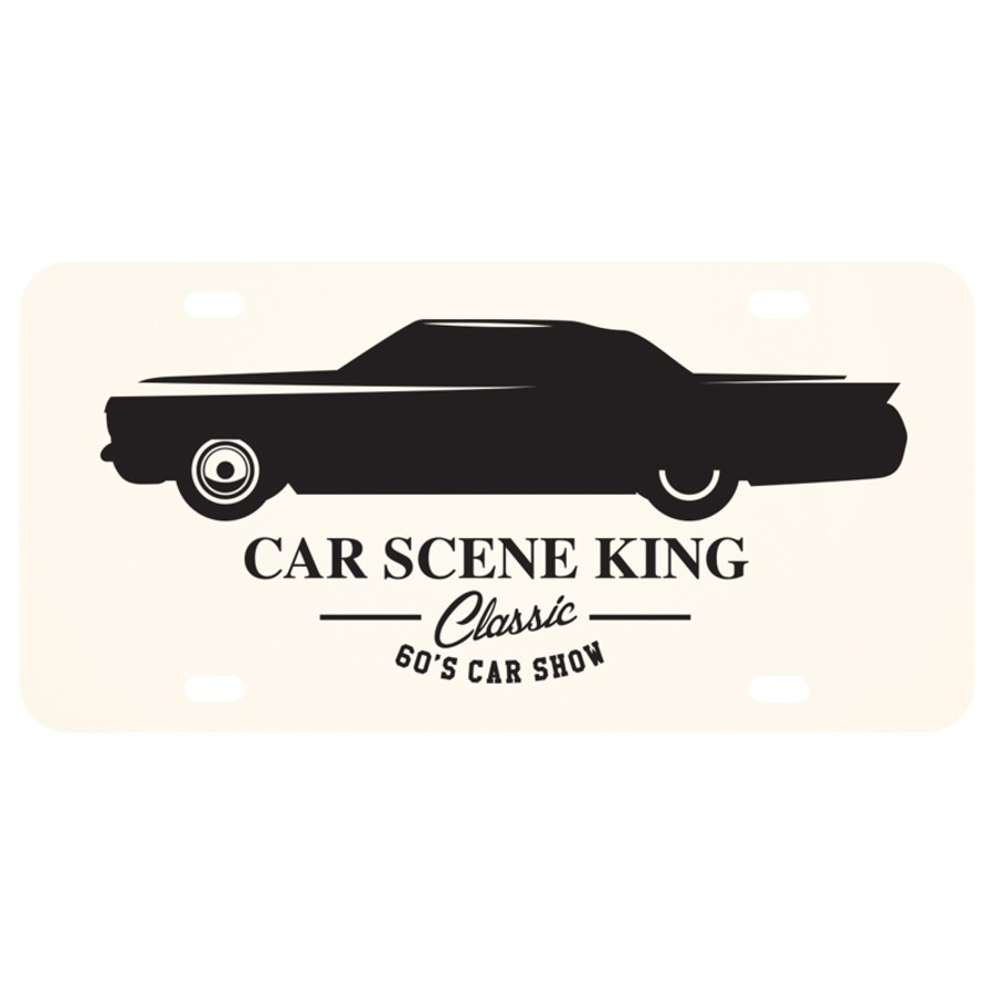 Custom License Plate 0.75