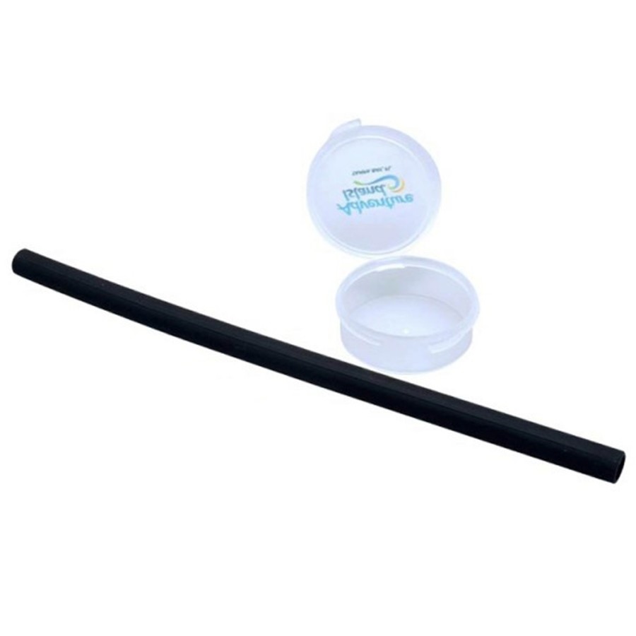 Silicone Straw with Plastic Case