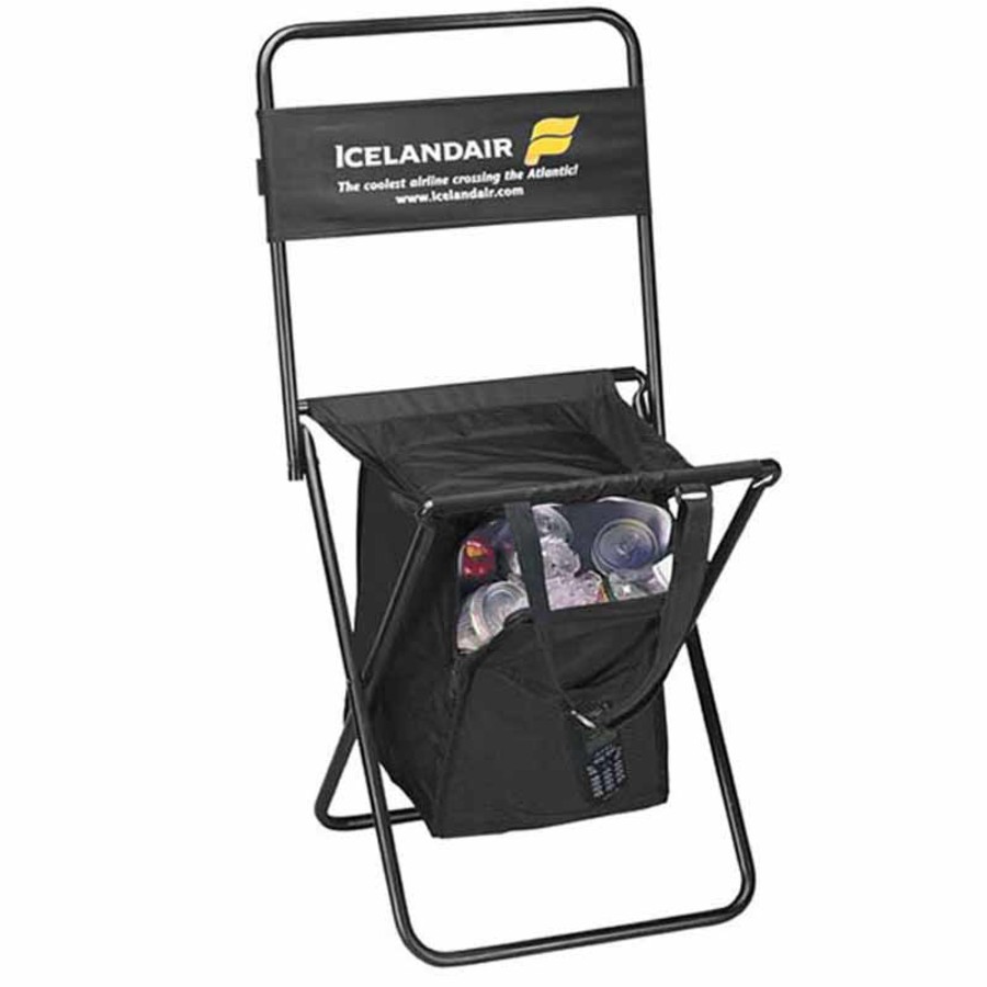 Logo Folding Chair with Cooler