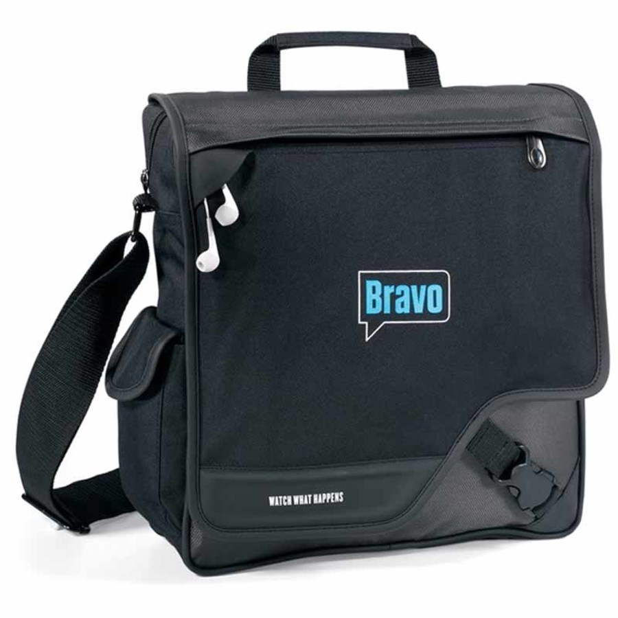 Custom Satellite Vertical Messenger Bag