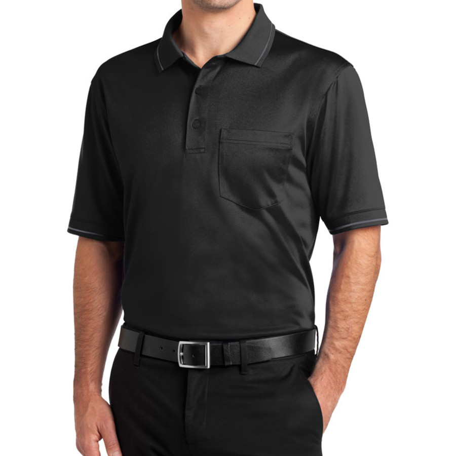 CornerStone Select Snag-Proof Tipped Pocket Polo (Apparel)