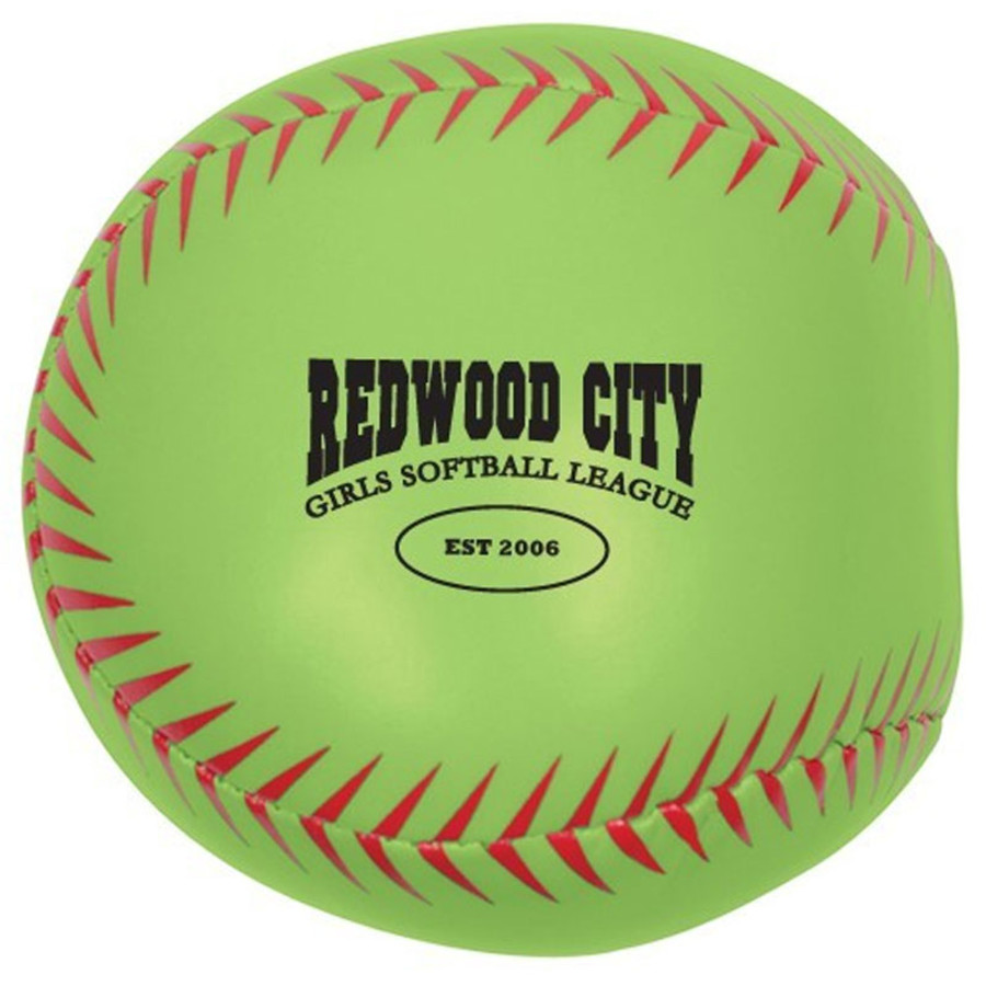 Custom Softball Pillow Ball