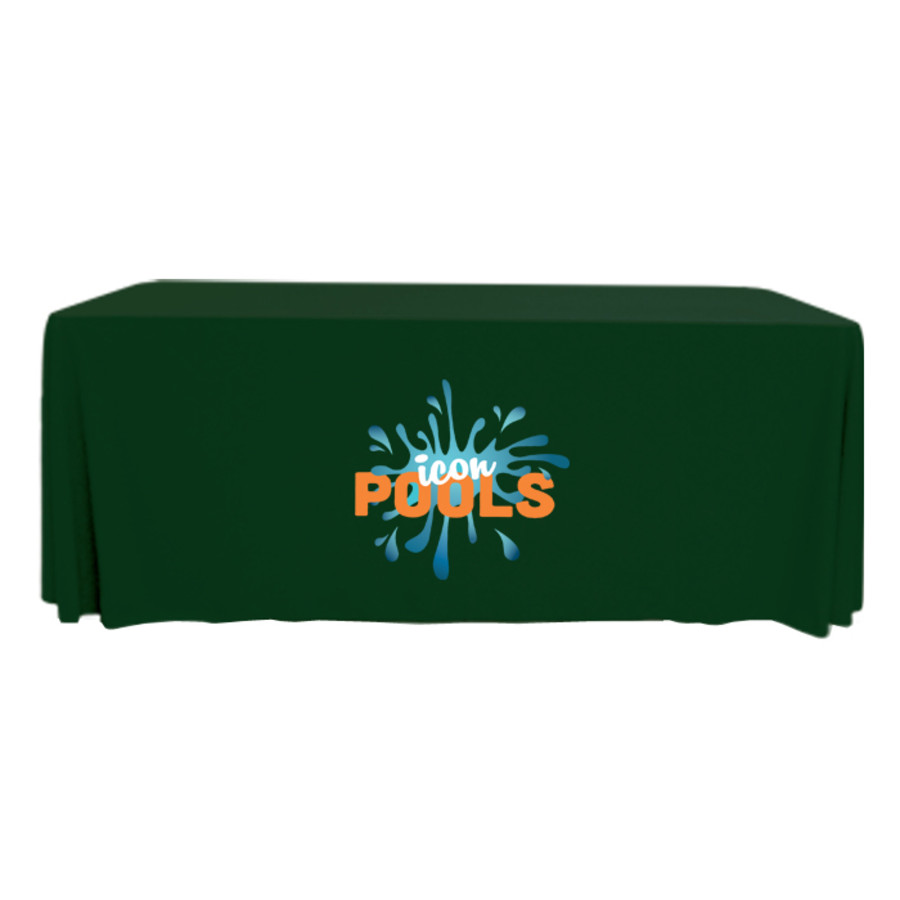 Full Color 4' 3-Sided Table Cover