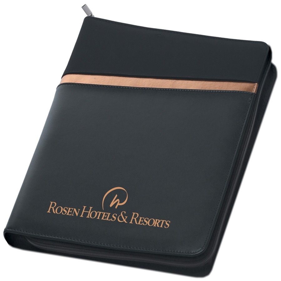 Elegante Modern Zippered Portfolio