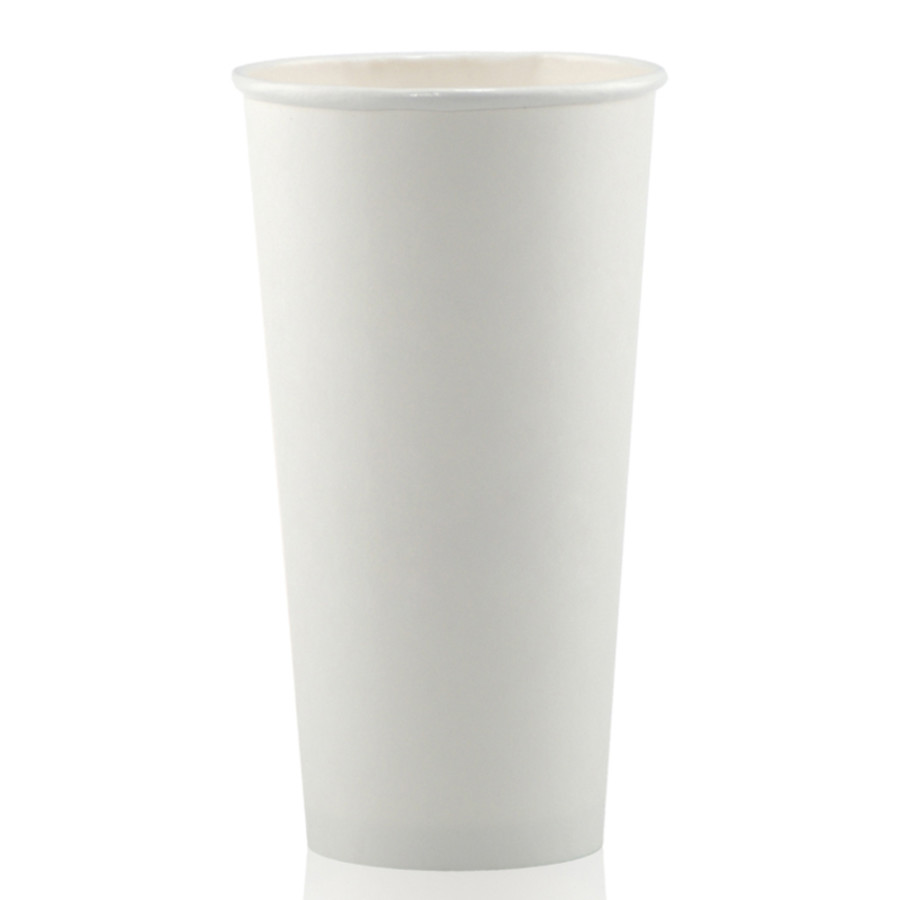 20 oz. White Paper Cups
