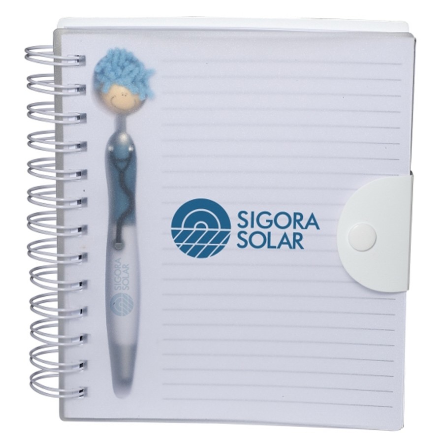 MopTopper Stethoscope Stylus Pen & Notebook Set