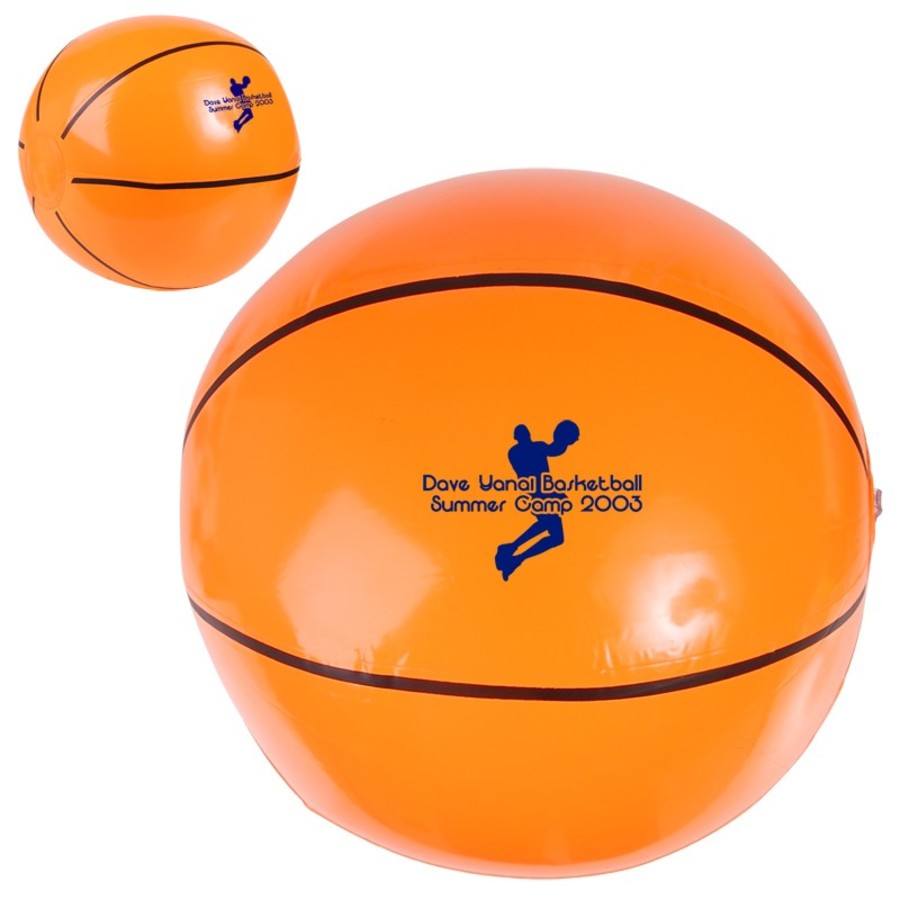 Personalized-14"-Basketball-Beach-Ball