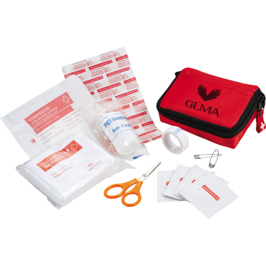 Personalized Bolt 20 Piece First Aid Kit
