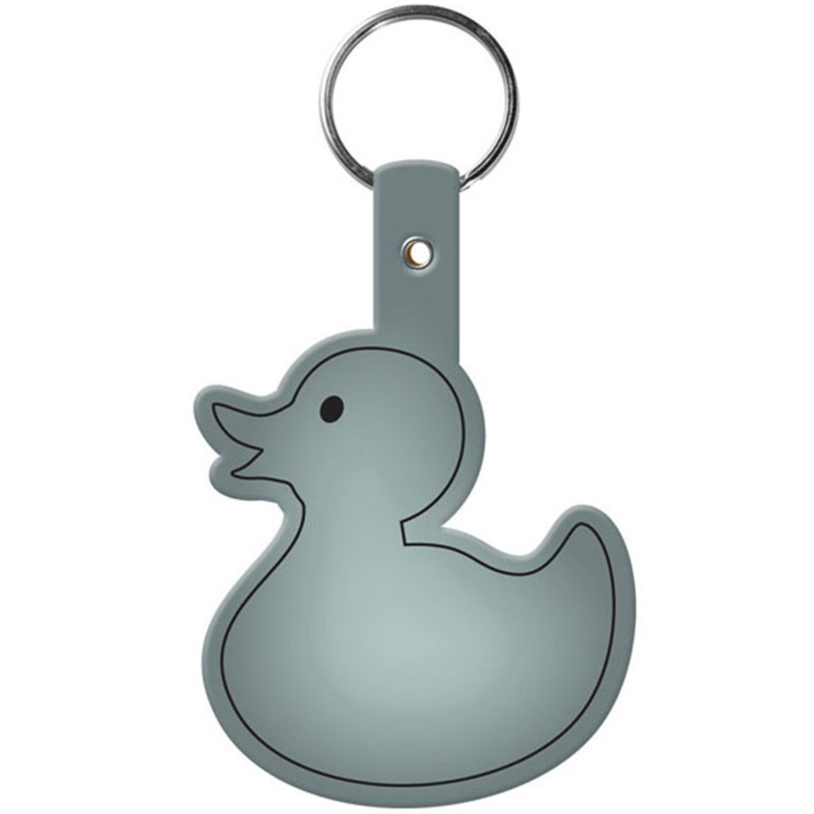Printed Duckie Flexible Key-Tag