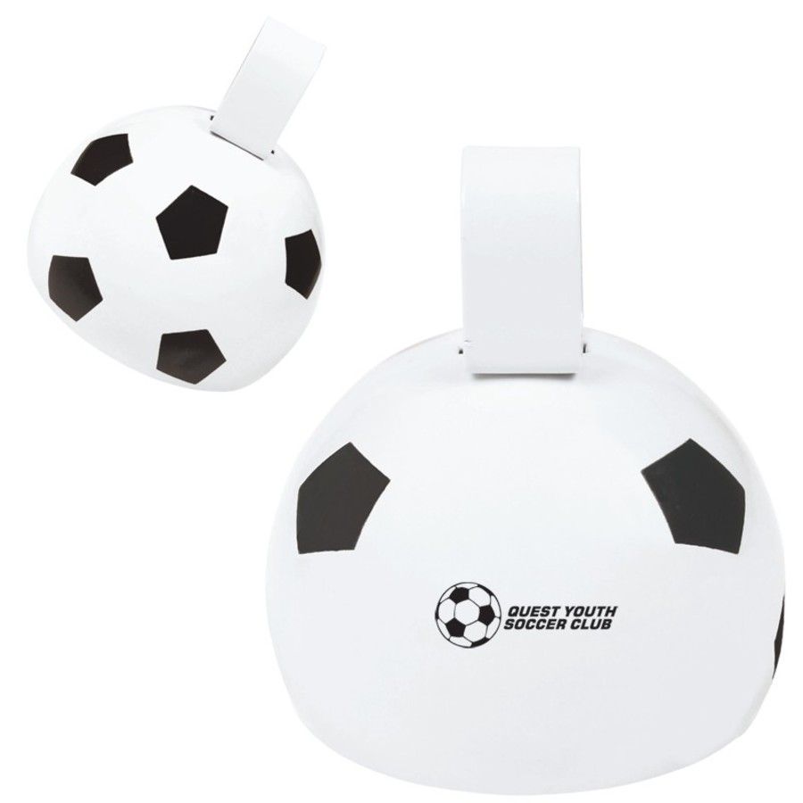 Promotional Soccer Ball Cow Bell